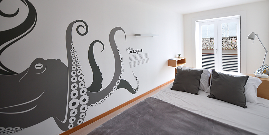 Quarto Octopus Casa da Baía Guest House