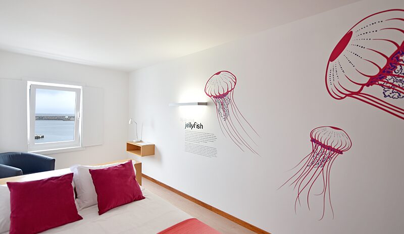 Quarto jellyfish Casa da Baía Guest House
